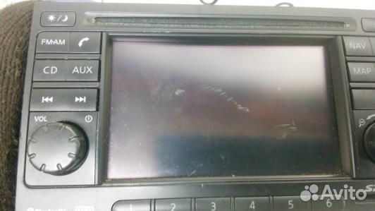 Магнитола nissan qashqai J10 (GEA14I401)