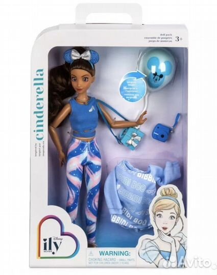 Disney Ily Золушка, Ариэль и одежда Мулан