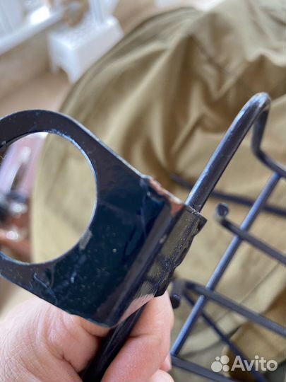 Багажник и насос к велосипеду СССР