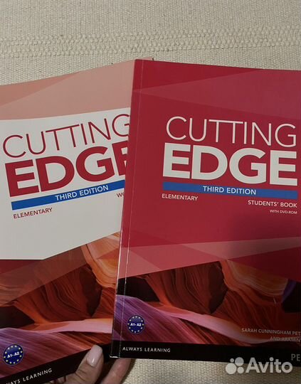 Учебник и рабочая тетрадь Cutting Edge A1-A2