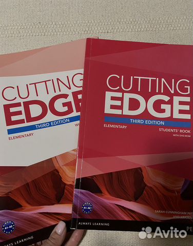 Учебник и рабочая тетрадь Cutting Edge A1-A2