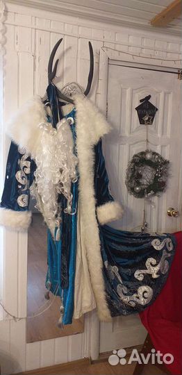 Костюм деда мороза взрослый