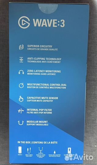 Elgato Wave 3 Black микрофон (Новые, в Наличии)
