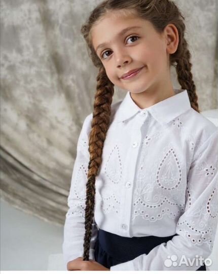 Блузка школьная