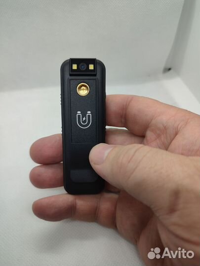 Нагрудная fullhd мини камера с экраном