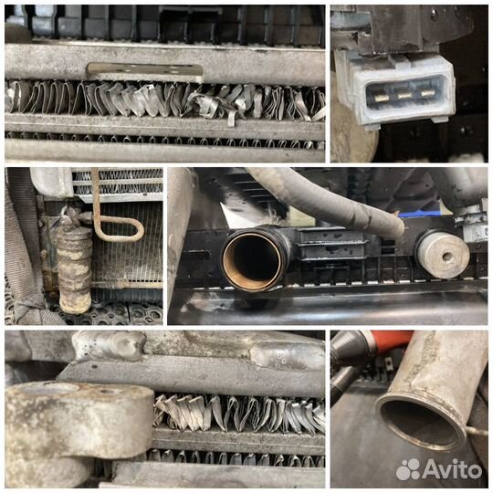 Кассета радиаторов Daf XF 105 разбор