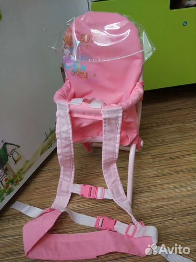 Трансформер кресло-рюкзак-переноска д/куклы baby b