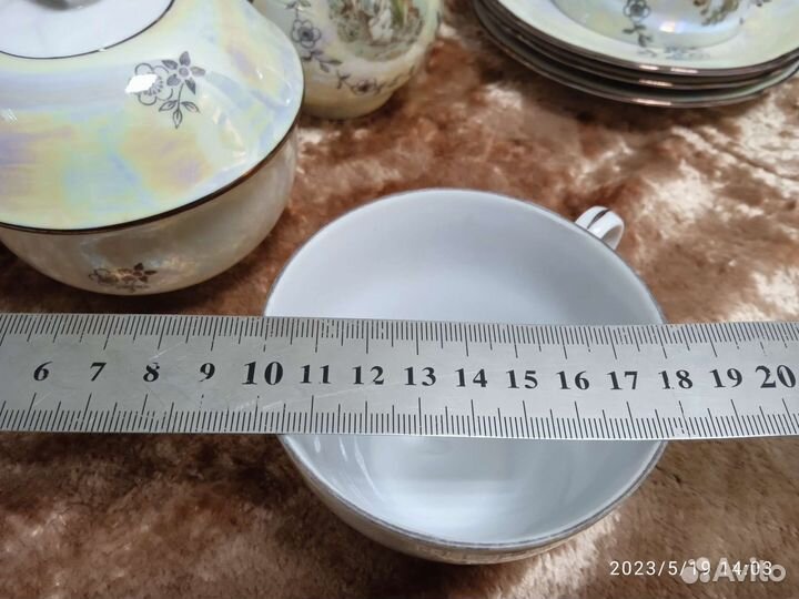 Кофейный сервиз ГДР Мадонна и Волькштад