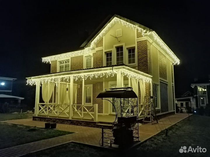 Освещение по контуру