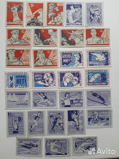 Спичечные этикетки СССР