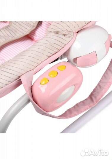 Шезлонг детский с вибрацией