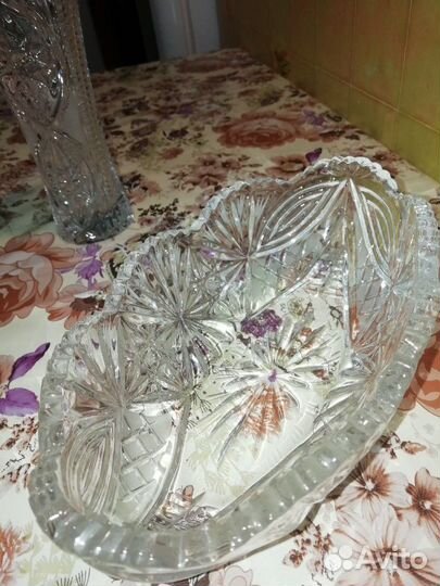 Хрустальные вазы советские