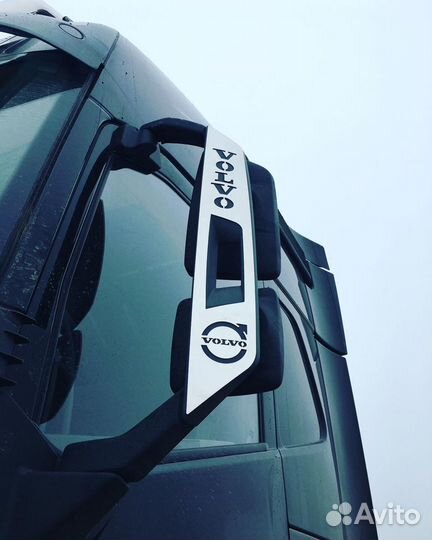 Накладки на зеркала Volvo fh4 из нержавеющей стали