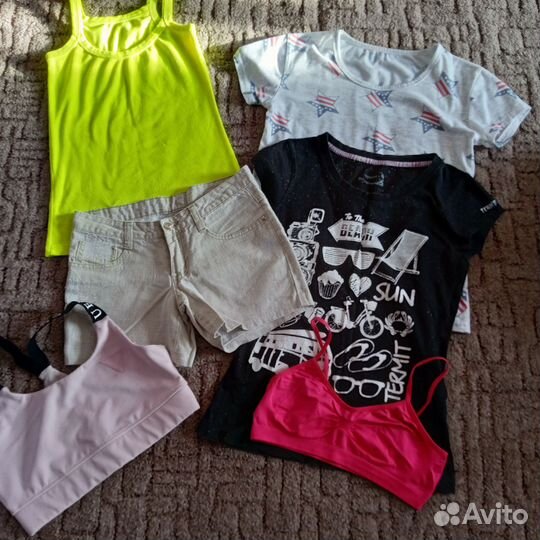 Вещи пакетом на девочку