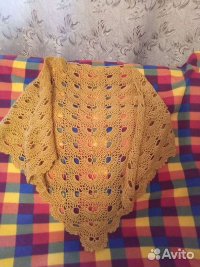 Шаль бактус косынка