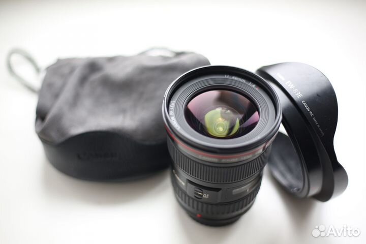 Объектив Canon EF 17-40 F4 L