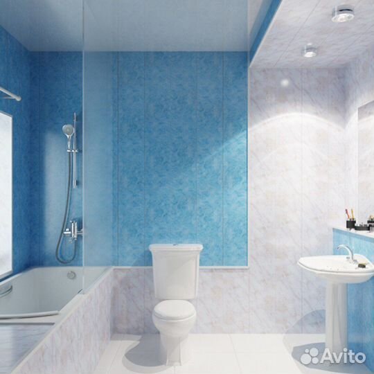 Отделка ванной кухни прихожие пвх панелями