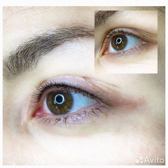 Перманентный макияж бровей губ и межресничка