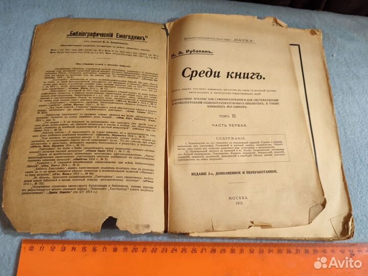 Рубакин Н.А. Среди книг 1915