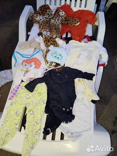 Детские вещи для новорожденных пакетом