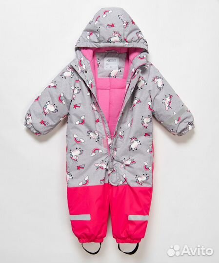 Зимний комбинезон для девочки 92 98