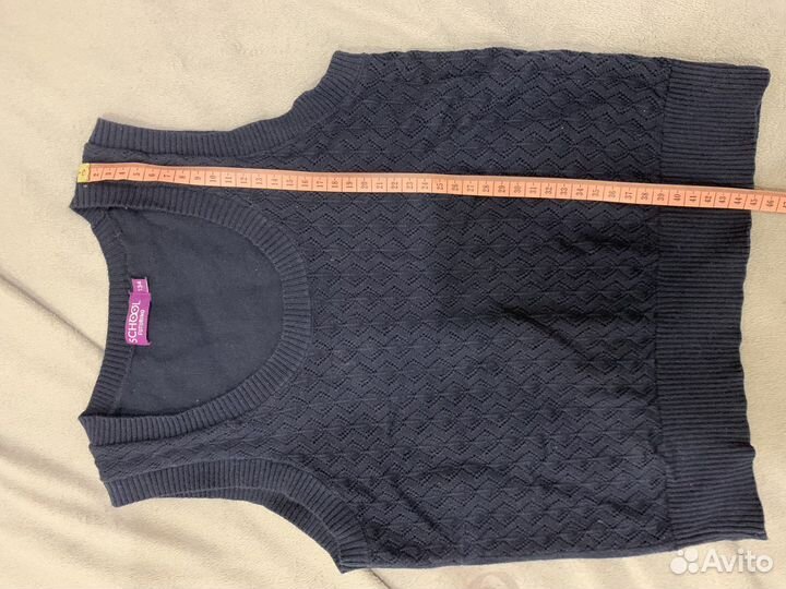 Жилетка для девочки школьная