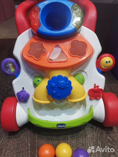 Ходунки chicco 2 в 1