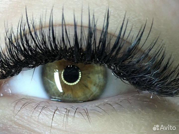 Наращивание ресниц быстро & Брови