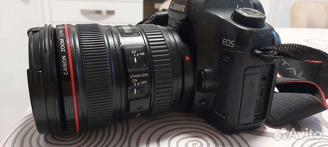 Canon 5d mark ii с объективом 24-105L 1:4