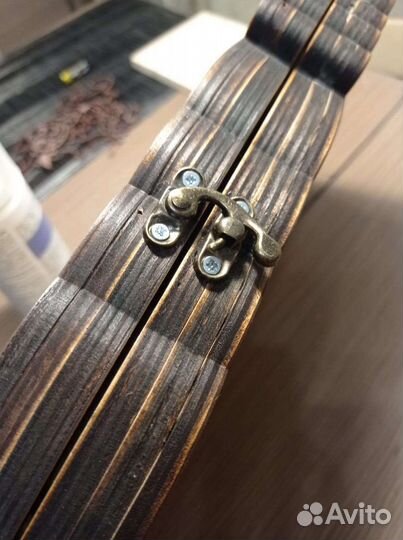 Именные нарды из дерева