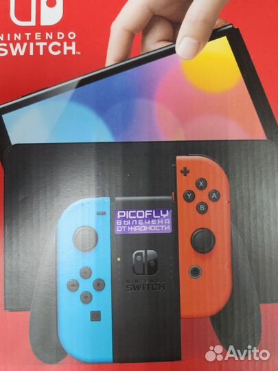 Новая Чипованная nintendo switch oled 64+128