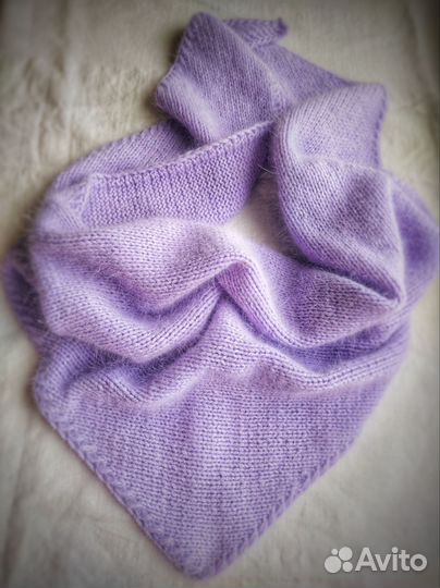 Вязаная косынка