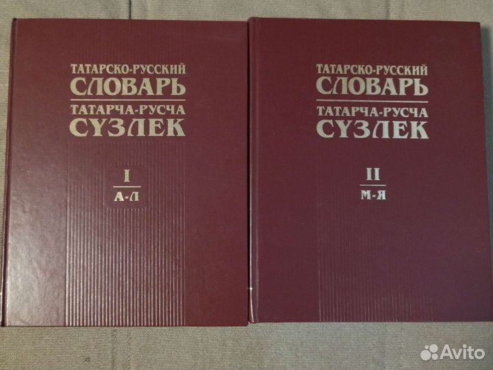 Татарско-русский словарь. В 2-х томах