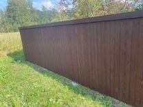 Требуется покрасить забор длиной 20 м и высотой 2м сколько банок краски по 3 кг