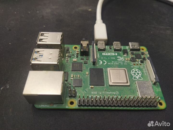 Мини-компьютер Raspberry Pi4 model B 4GB RAM с vga