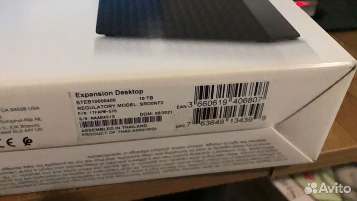 Внешний жесткий диск seagate