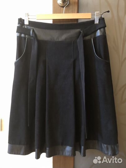 Юбка Турция р44 бу замш