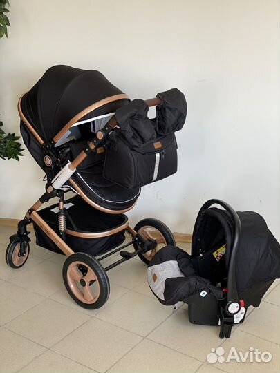 Коляска трансформер 3в1 «LuxMom 518 «(новая)