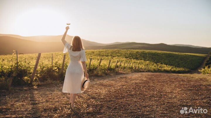 Фотосессия на виноградниках в Абрау-Дюрсо