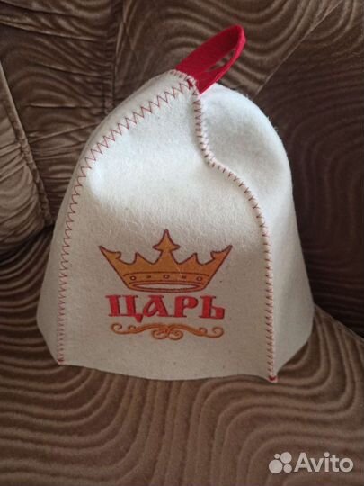 Подарочный набор для бани (шапка, рукавица)