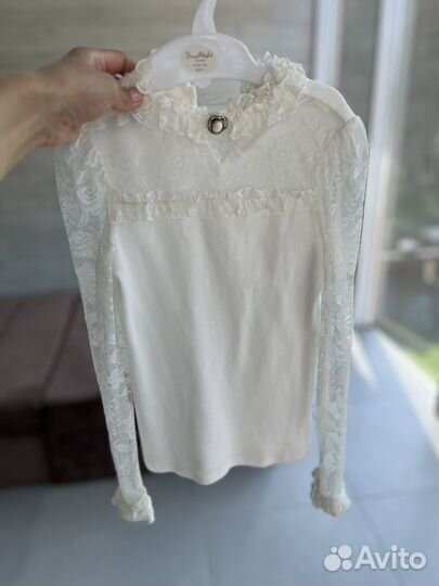 Блузка 128 маленькая леди