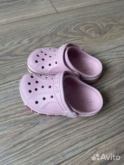 Сабо crocs c8 для девочки