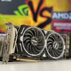 Видеокарта MSI RX 580 8GB Armor SP Супер состояние