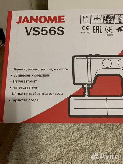 Швейная машина Janome новая