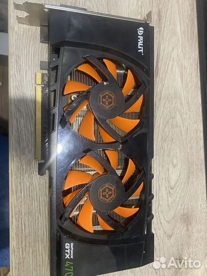 Видеокарта GTX 470