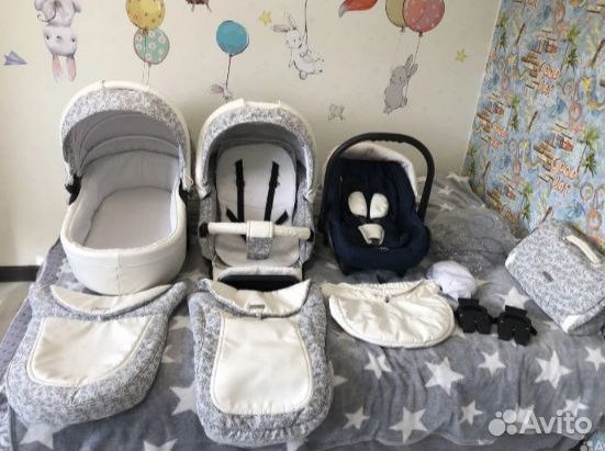 Коляска adamex 3 в 1