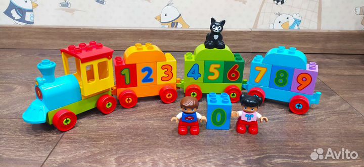 Lego Duplo паровозик