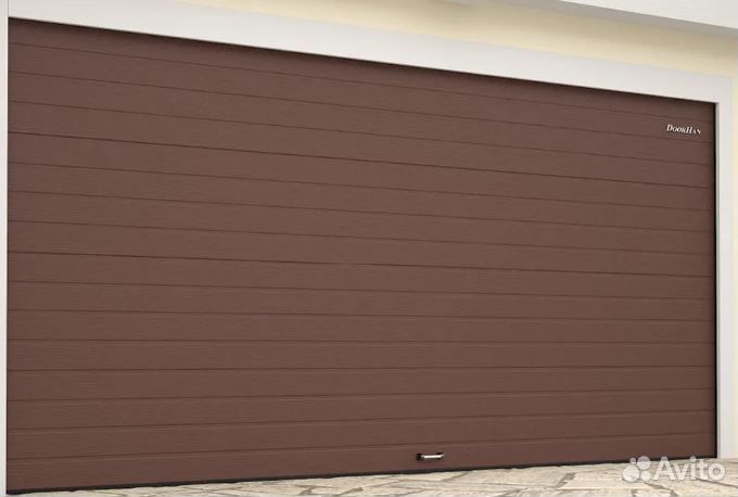 Гаражные секционные ворота дорхан 3000х2250