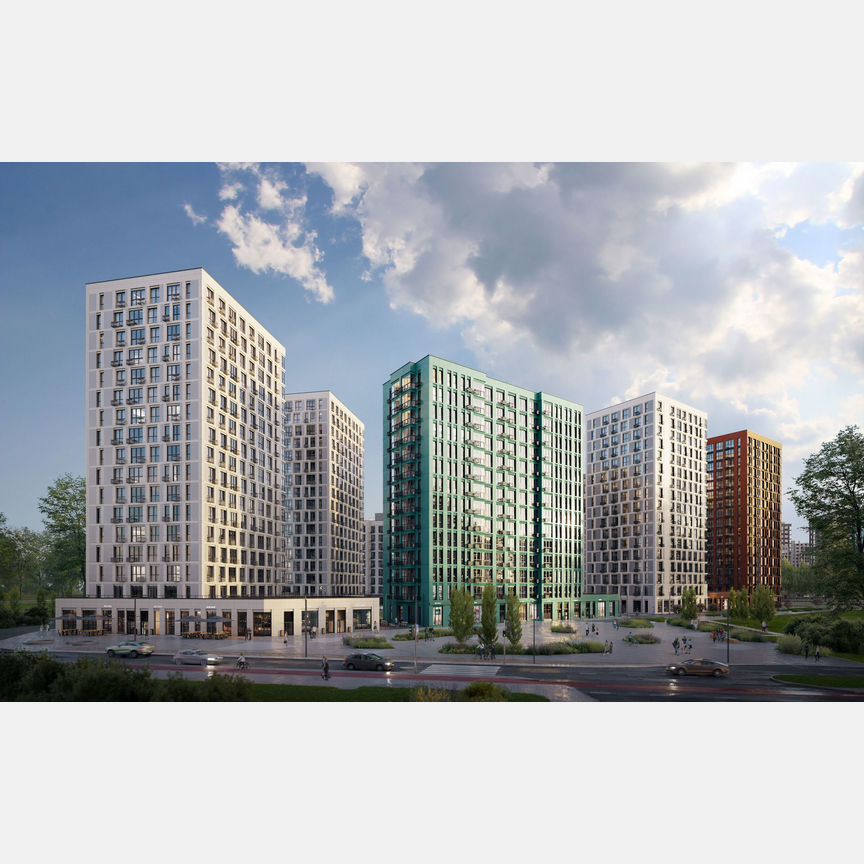 2-к. квартира, 52,1 м², 14/18 эт.