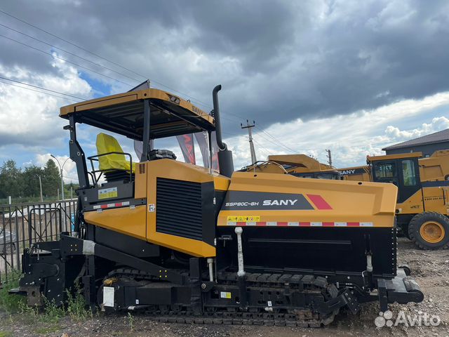 Асфальтоукладчик sany sap45tc 8